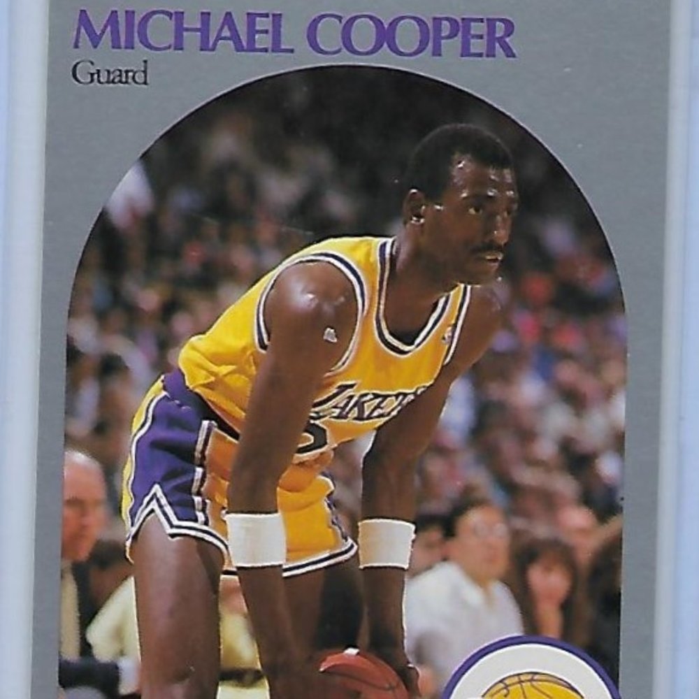 1990 NBA Hoops Michael Cooper - #153 - LA Lakers